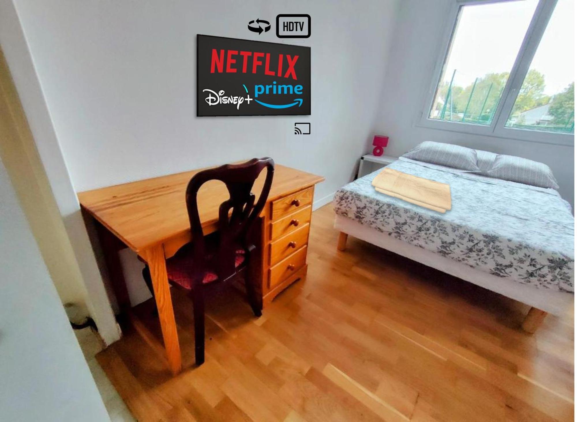 Room & Parking In Shared Appartment With Proprietor L 25 Mins From Paris Gare Du Nord, Cdg Airport & Stade De France Montmagny Extérieur photo